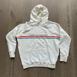 Spiritual Gangster logo hooded sweatshirt